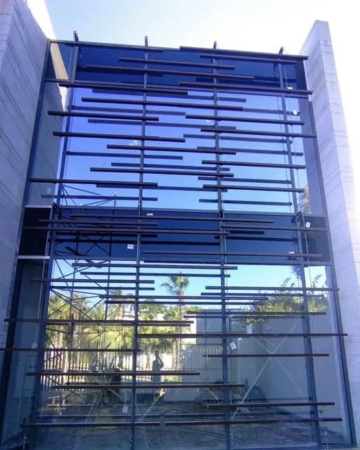 Structure aluminium de façade